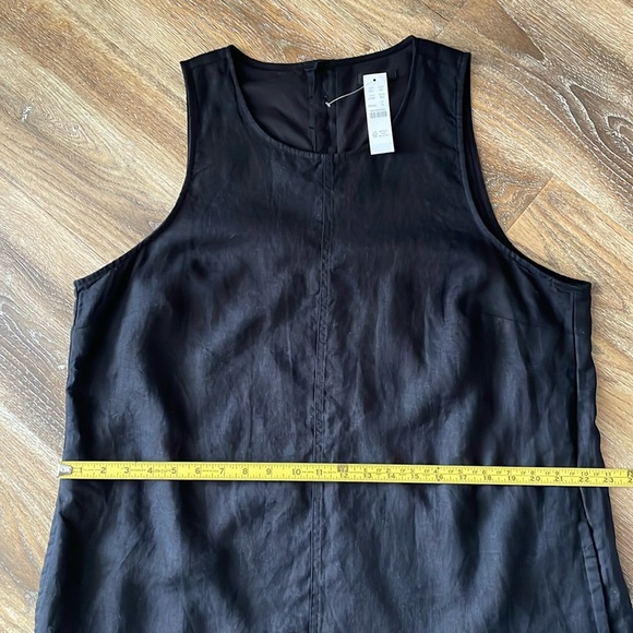 J Crew Button-back 100% linen shift dress NWT - Picture 11 of 13